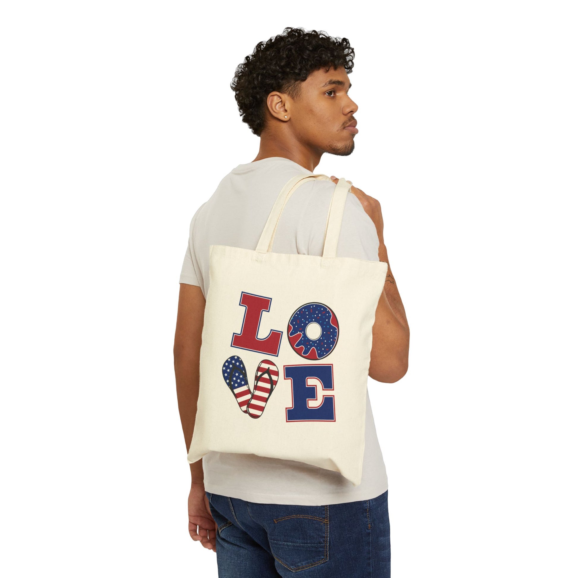 Customizable Cotton Canvas Tote Bag - Eco-Friendly Shopper, Reusable Grocery Bag, Personalized Gift, Beach Tote, Art Display