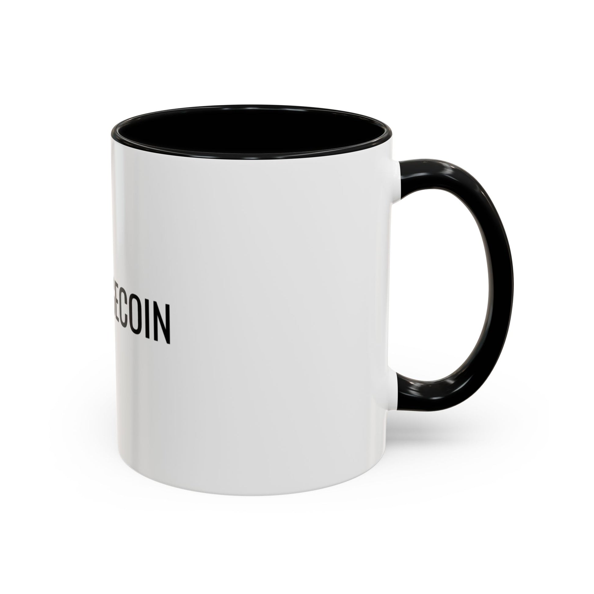 Dogecoin Accent Coffee Mug, Cryptocurrency, Gift for Funs, Gift for Holders, Fun Office Mug, Unique Coffee Cup, Dogecoin Lover Present