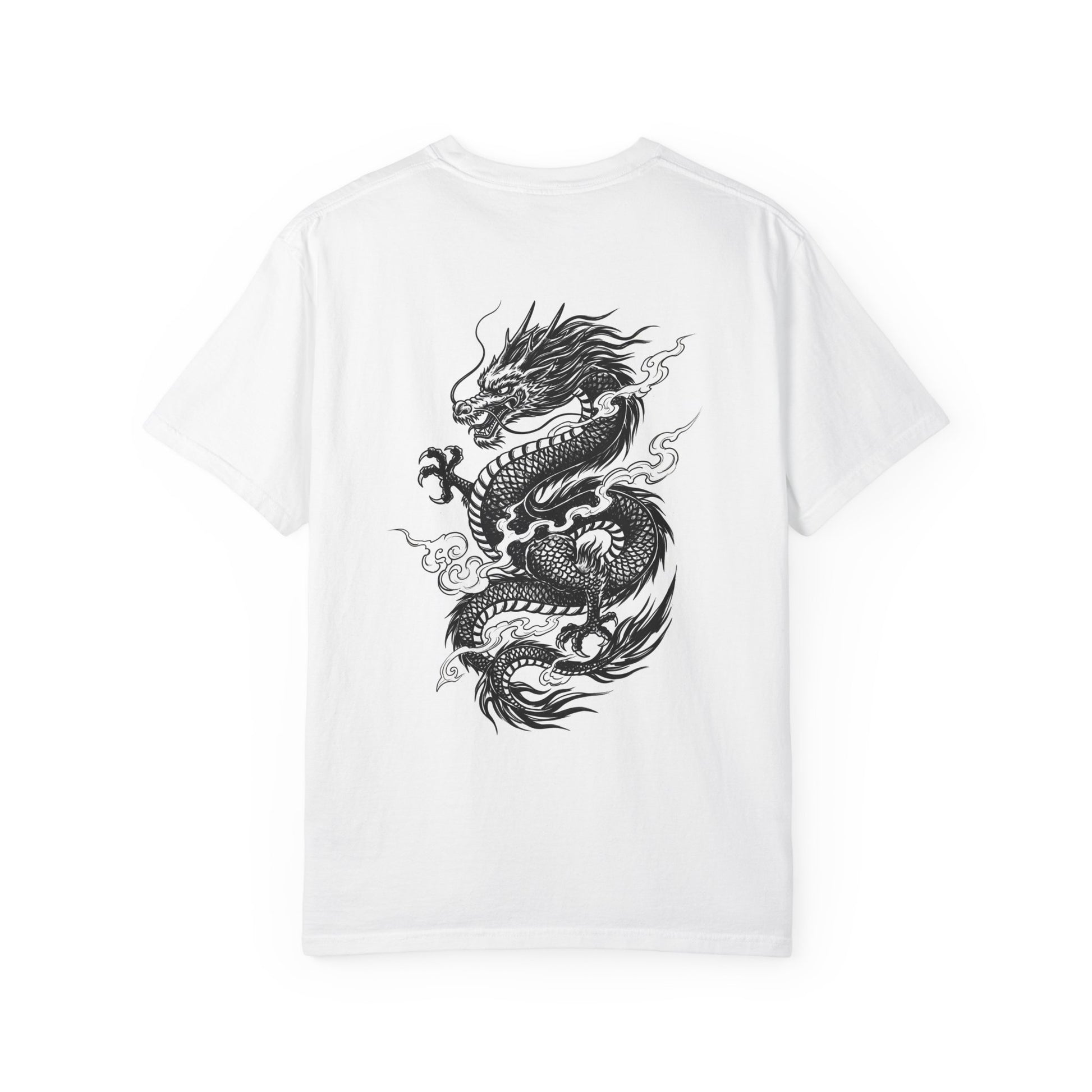 Dragon Graphic Unisex T-shirt, Streetwear Tee, Gift for Men and Women, Casual Wear, Mythical Creature Apparel