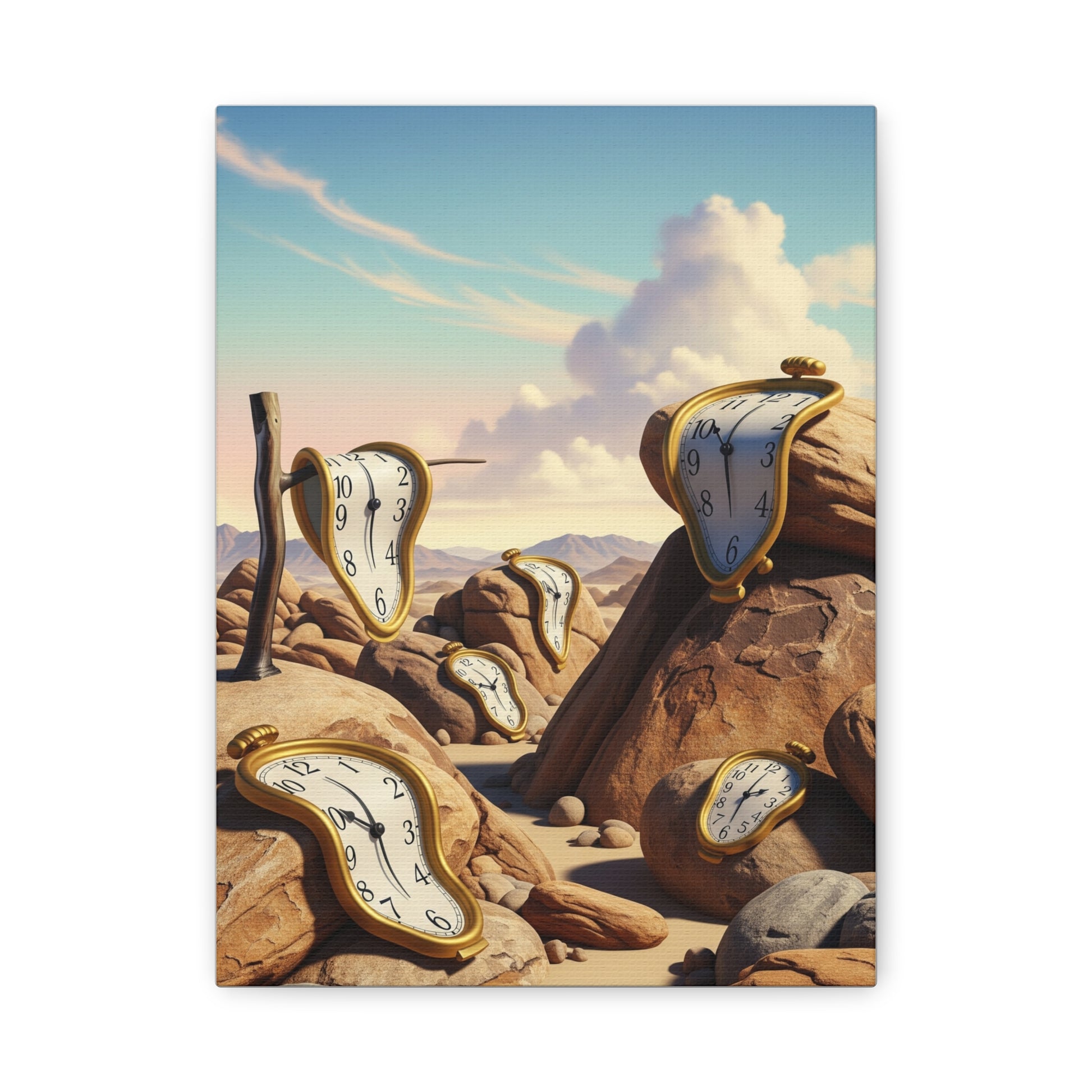 Surrealist Art Canvas, Dreamy Wall Decor