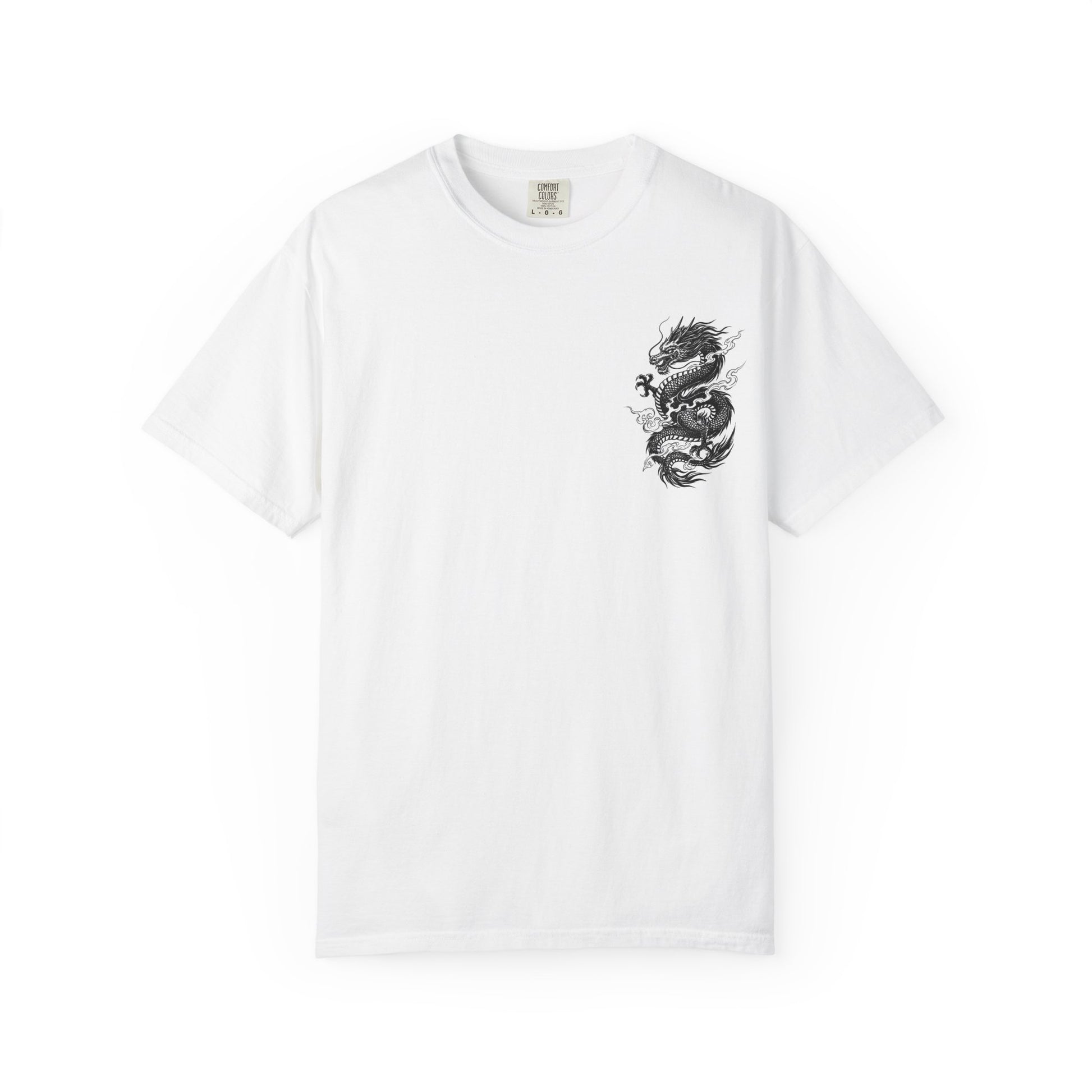 Dragon Graphic Unisex T-shirt, Streetwear Tee, Gift for Men and Women, Casual Wear, Mythical Creature Apparel