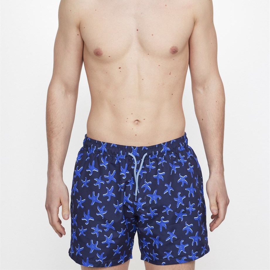 Mens Swim Trunks Quick Dry Swim Shorts with Mesh Lining Swimwear Bathing Suits